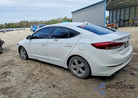 2018 Hyundai Elantra Sel z USA, uszkodzony, nr VIN 5NPD84LF7JH250423